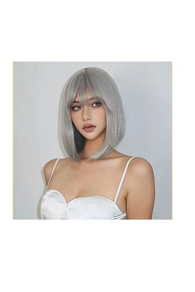 Gratia Gray Blunt 30cm Bob Wig
