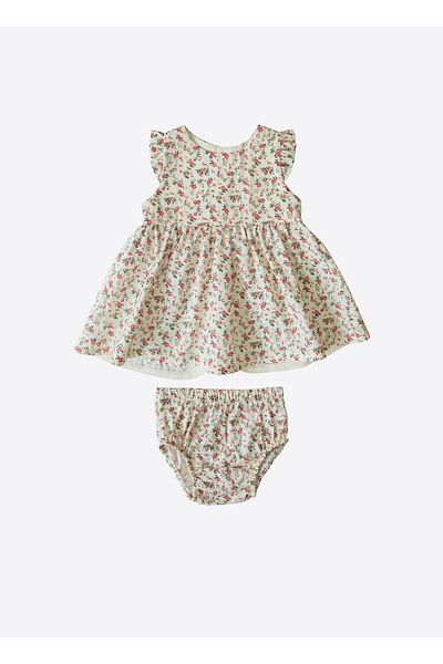 kitikate Organic Sara Topdon Dress Natural
