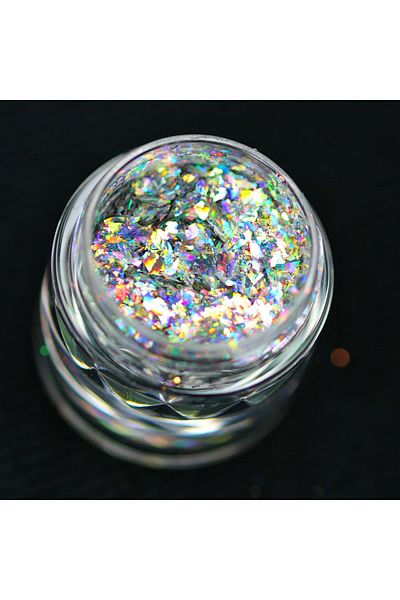 Kajol Beauty Holographic pigment flakes PK120 for makeup KAJOL Beauty, <0.25g