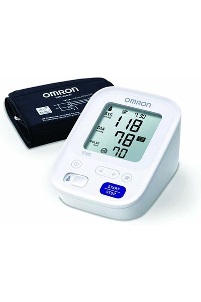 Omron HEM-7131-E, M3 Automatic Blood Pressure Monitor, White