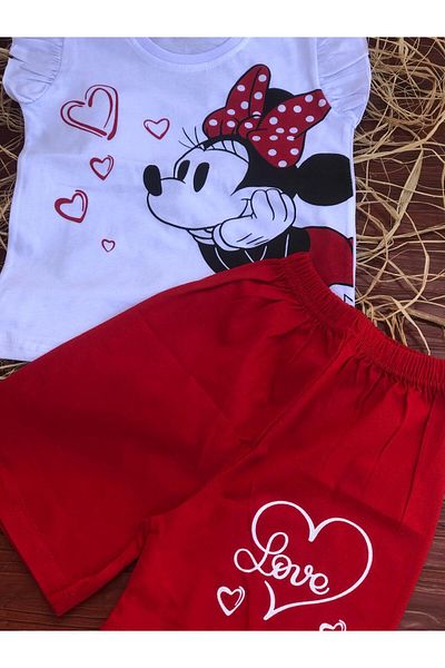 tinitins Two Piece Sets - Red - Fitted