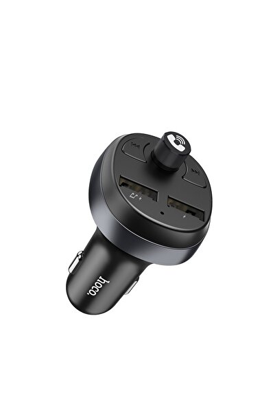 REDz Accessories Φορτιστής Αυτοκινήτου με Διαμορφωτή FM, Bluetooth, Γρήγορη Φόρτιση, 2x USB, Hoco E41