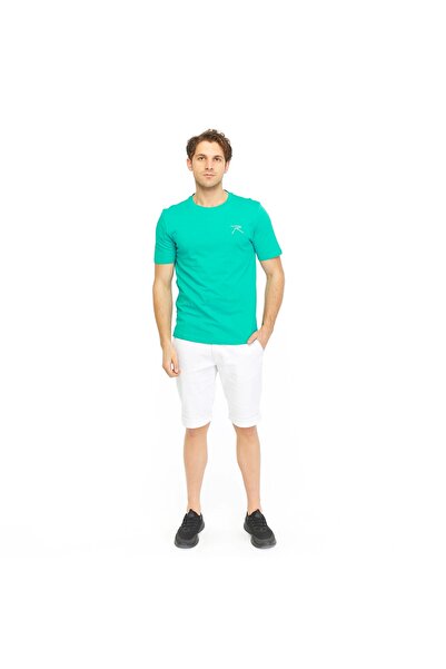 raru 100% Cotton T-Shirt Pateo Green