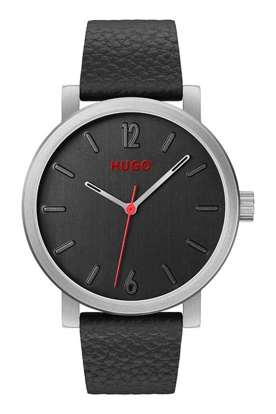 Hugo Boss Men’s Analogue Quartz Movement Watch with Stainless Steel Case and Leather Bracelet