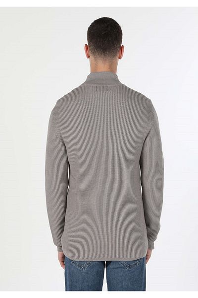 Colin's Slim Fit Men's Gray Cardigan