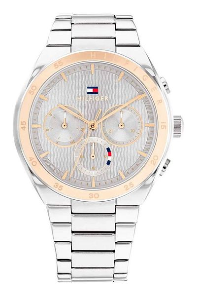 Tommy Hilfiger Women's Analogue Quartz Watch with Stainless Steel Case and Bracelet