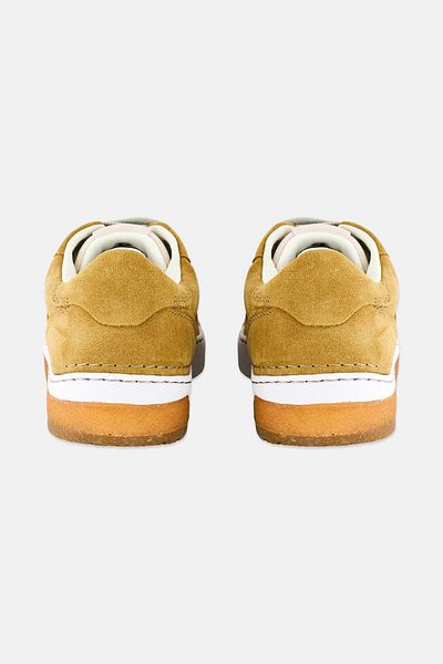 CLARKS Men Craft Court Lace Up Shoes, Khaki