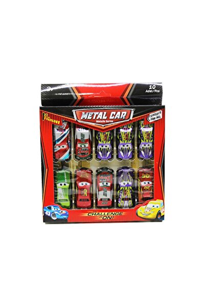 toysclub METAL ARABA 10'LU MCQUEEN