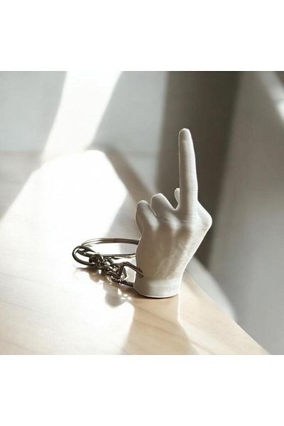 ZFRGROUP Middle Finger Key