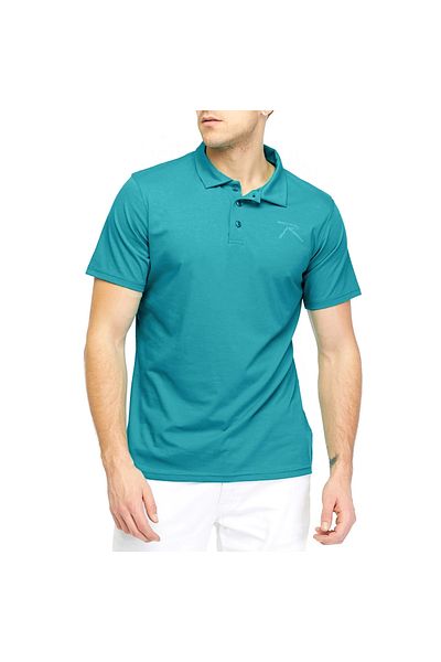 raru Μπλουζάκι Polo Ostendo Turquoise