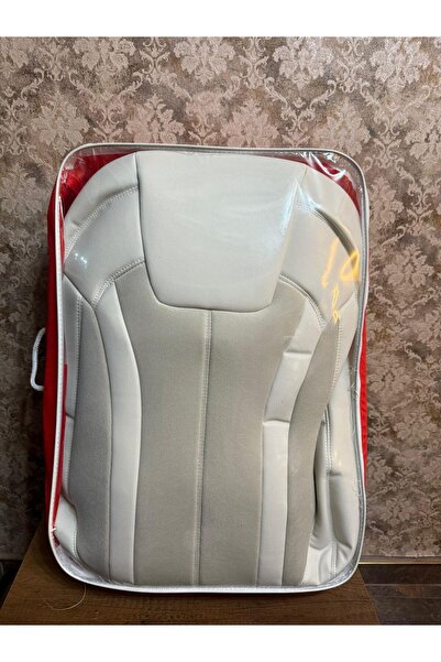 CARFACE Togg T10x Özel Dikim Koltuk Kılıfı Deri Taytüyü Bej Renk