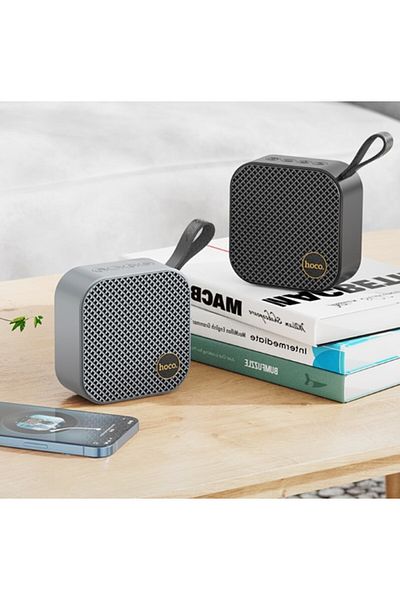 REDz Accessories Bluetooth Speaker, Ultra Compact, Hoco Brand, Model HC22, Autonomy up to 4 Hours, Cream