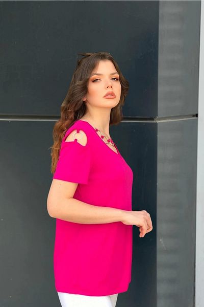 aytemas Blouse with Metal Ring Detail