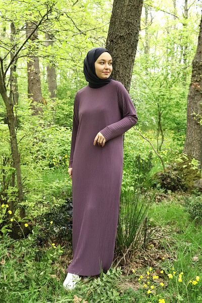 ilmek 25013 Women's Pleated Dress up and Go Savior Dress Dusty Rose