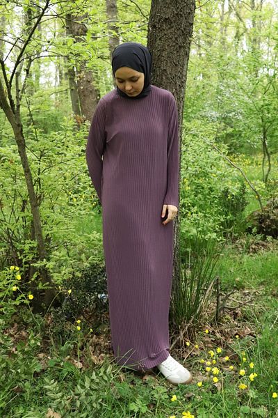 ilmek 25013 Women's Pleated Dress up and Go Savior Dress Dusty Rose