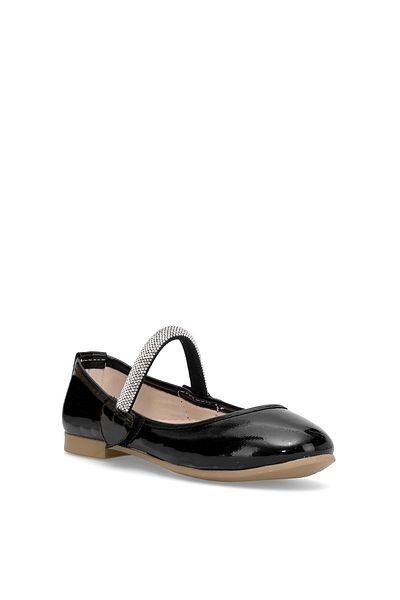 Ayakkabı Fuarı Elit HY-F-10005-25Y Filet Fata Balerina Negru