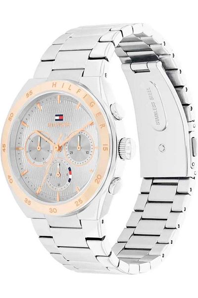 Tommy Hilfiger Women's Analogue Quartz Watch with Stainless Steel Case and Bracelet
