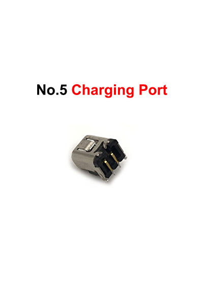 Choice منفذ شحن رقم 5 لجهاز نينتندو 2DS XL LL الجديد وزر التحكم في الصوت ومفت...