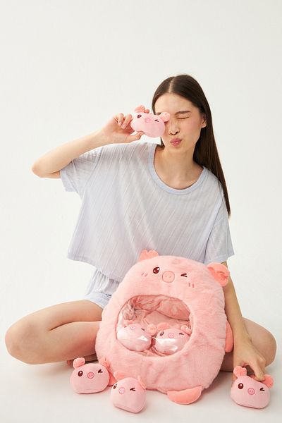 Ecrou Family Plush 45 cm Pink
