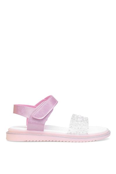 Ayakkabı Fuarı Elit ŞA-P-036-25Y Botine Sandale Plate Fete Roz