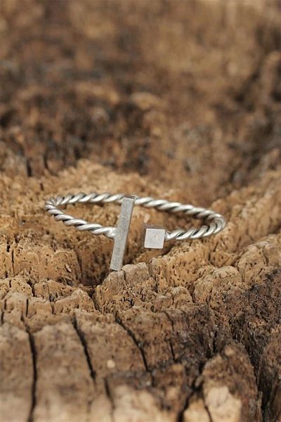 FASHIONLINE New Season Geometric Design Men's Handcuff Bracelet