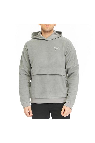 raru Κουκούλα Fleece Dives Grey