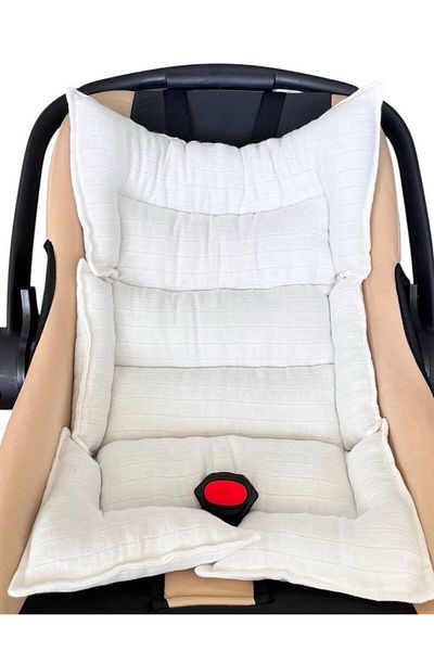 Puro Cotone 4 Layers Muslin Stroller Cover And Stroller Cushion