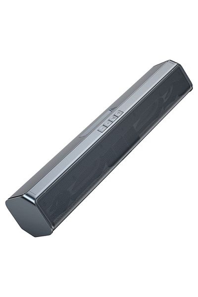 REDz Accessories Bluetooth Speaker, Hoco Brand, Model BS49, Autonomy up to 2.5 Hours, Multicolor Light, Black