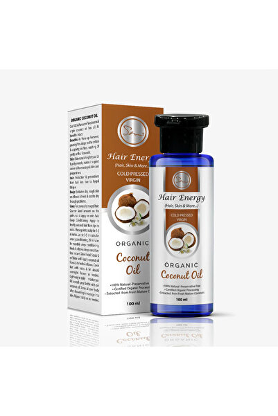Hair Energy زيت جوز الهند العضوي البكر المعصور على البارد | مستخلص من جوز اله...