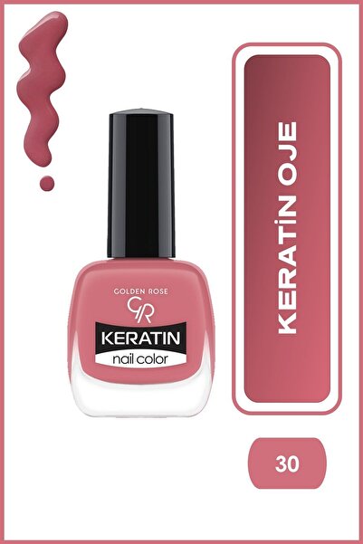 Golden Rose Keratin Nail Color 30 Keratin Oje 10,5 ml