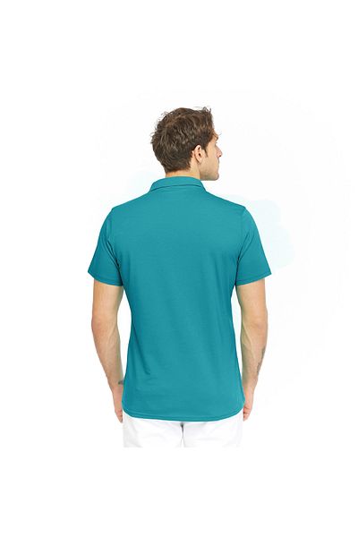 raru Μπλουζάκι Polo Ostendo Turquoise