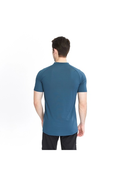 raru Valde Petrol Unisex Short Sleeve Technical T-Shirt