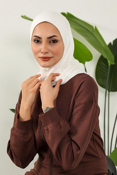 Aisha's Design غطاء رأس نسائي من القطن الممشط مع غطاء رأس وغطاء للعينين، B-89P