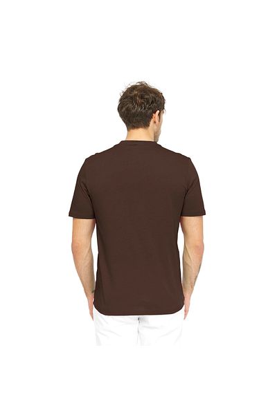 raru Μπλουζάκι από 100% βαμβάκι Pateo Brown