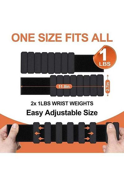 fulina Wrist weights, adjustable,waterproof and sweat-proof,suitable for yoga, jogging, dance and fitness