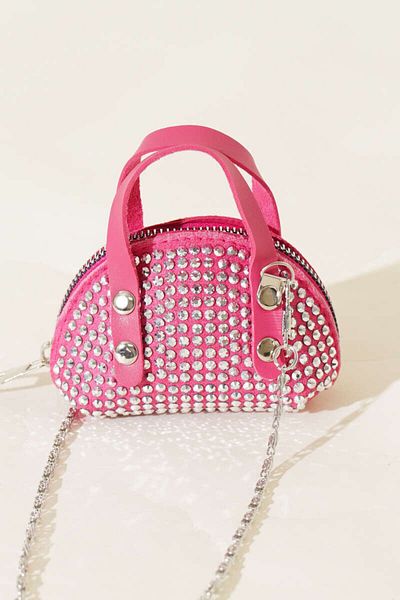 stcococix since 1990 Mini Stone Bag Fuchsia