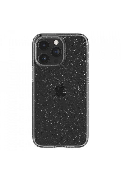Spigen Case For Iphone 15 Pro Max, Liquid Crystal Glitter - Crystal Quartz