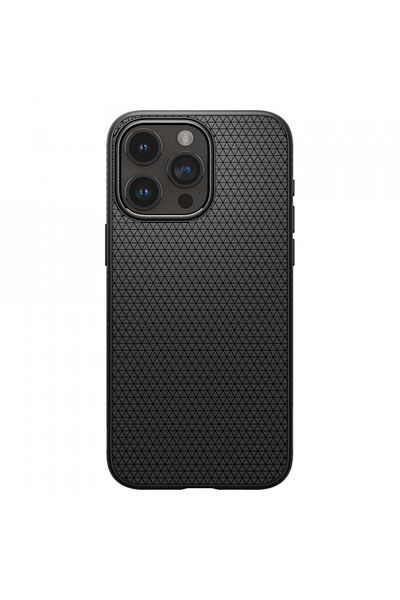 Spigen Liquid Air Case For Iphone 15 Pro Max - Matte Black