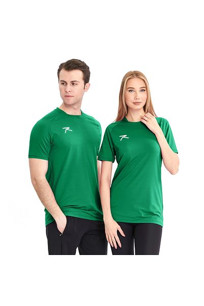 raru Unisex T-shirt Valde Πράσινο