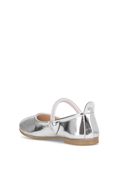 Ayakkabı Fuarı Elit HY-F-10005-25Y Φιλέτο Κοριτσίστικο Μπαλαρίνα Ασημί