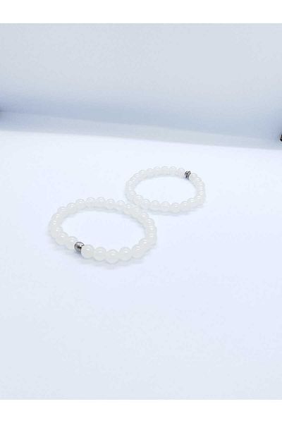 Lio20 Phosphorescent Cat's Eye 2-Piece Bracelet-Glow in the Dark-Loving Friend Family Combination Gift Accessory