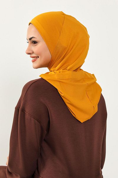 Aisha's Design Combed Cotton Women's Ready-Made Bonnet with Hood and Concealer, B-89P