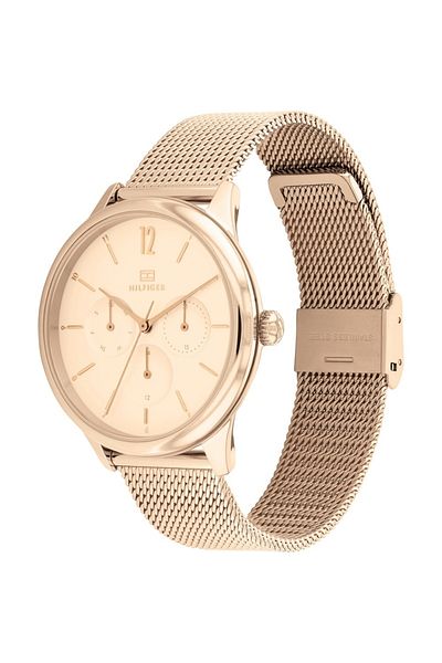 Tommy Hilfiger Women's Analogue Quartz Watch with Stainless Steel Case and Mesh Bracelet 35 mm