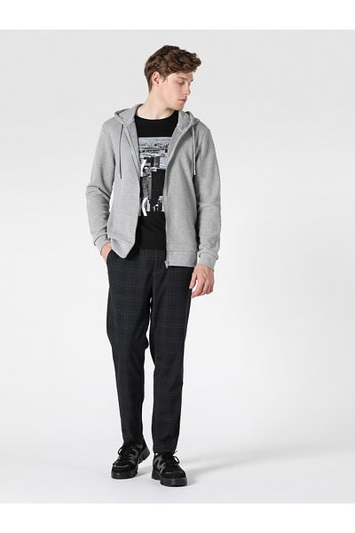 Colin's Regular Fit Men's Gray Jacket