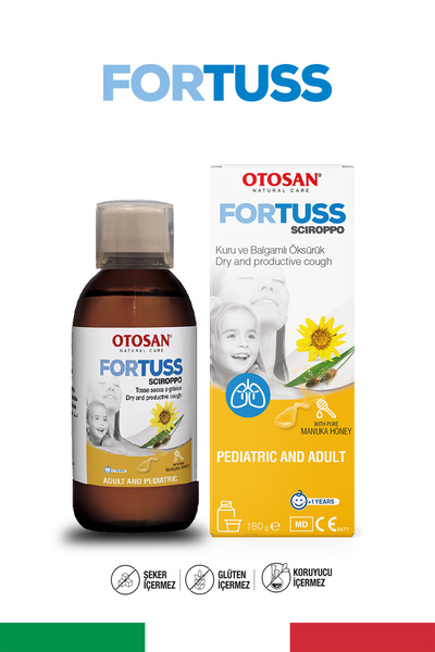 OTOSAN SRL Fortuss Öksürük Şurubu 180g