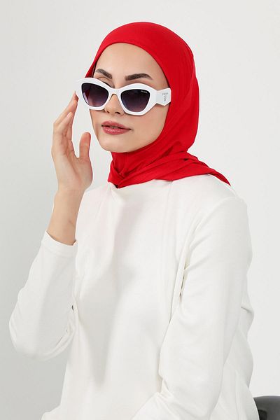 Aisha's Design Combed Cotton Women's Ready-Made Bonnet with Hood and Concealer, B-89P