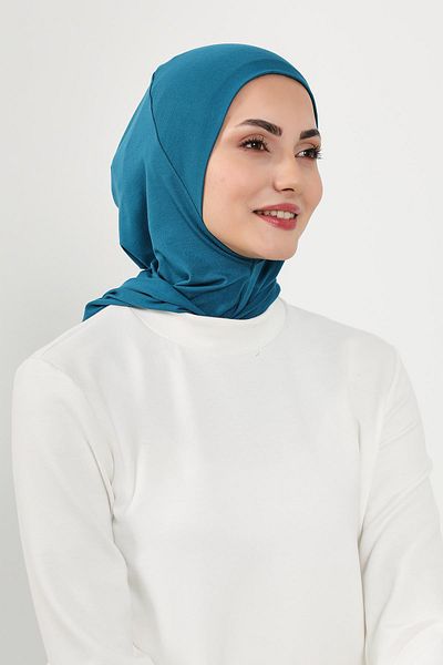 Aisha's Design Combed Cotton Women's Ready-Made Bonnet with Hood and Concealer, B-89P