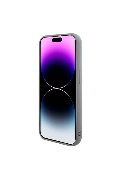 Guess IPhone 15 Pro Max Case, Sequin Script Metal, Guess - Silver