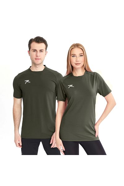 raru Unisex μπλουζάκι Valde Brown