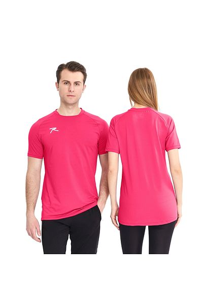 raru Unisex μπλουζάκι Valde Fuchsia